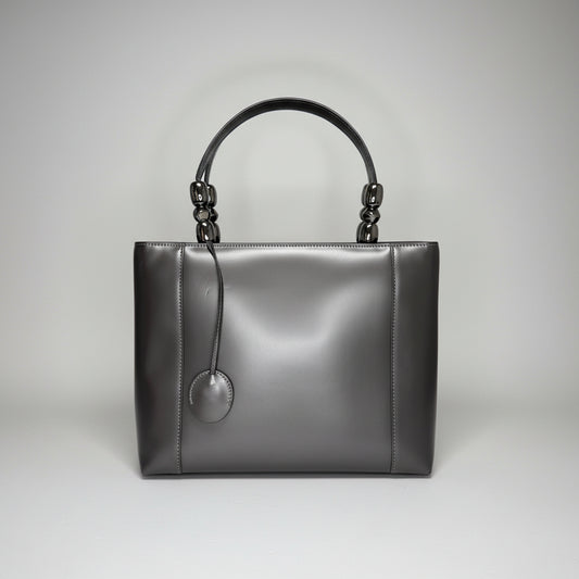 Christian Dior Malice Gray Handbag