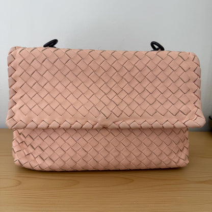 Bottega Veneta Olympia Intrecciato Leather Handbag