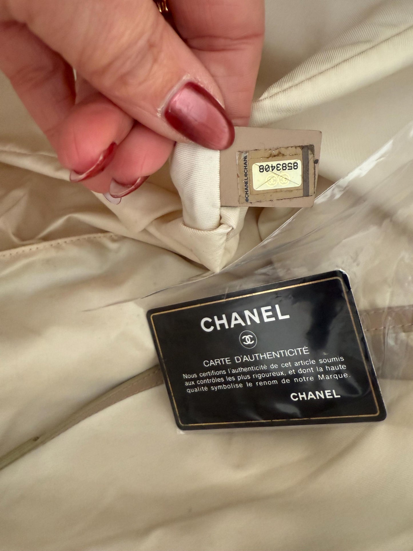 Chanel Travel Line Tote Bag