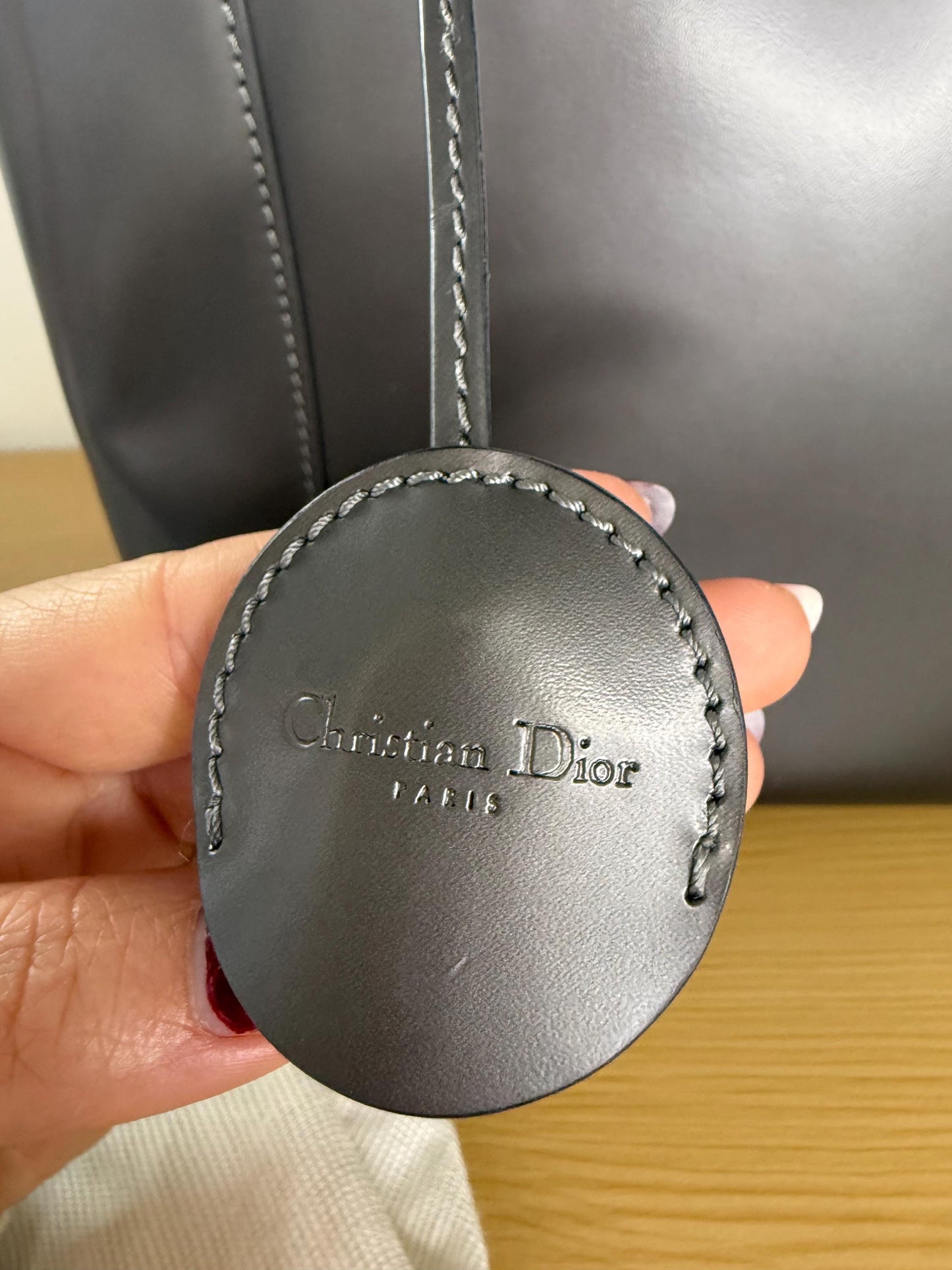 Christian Dior Malice Gray Handbag