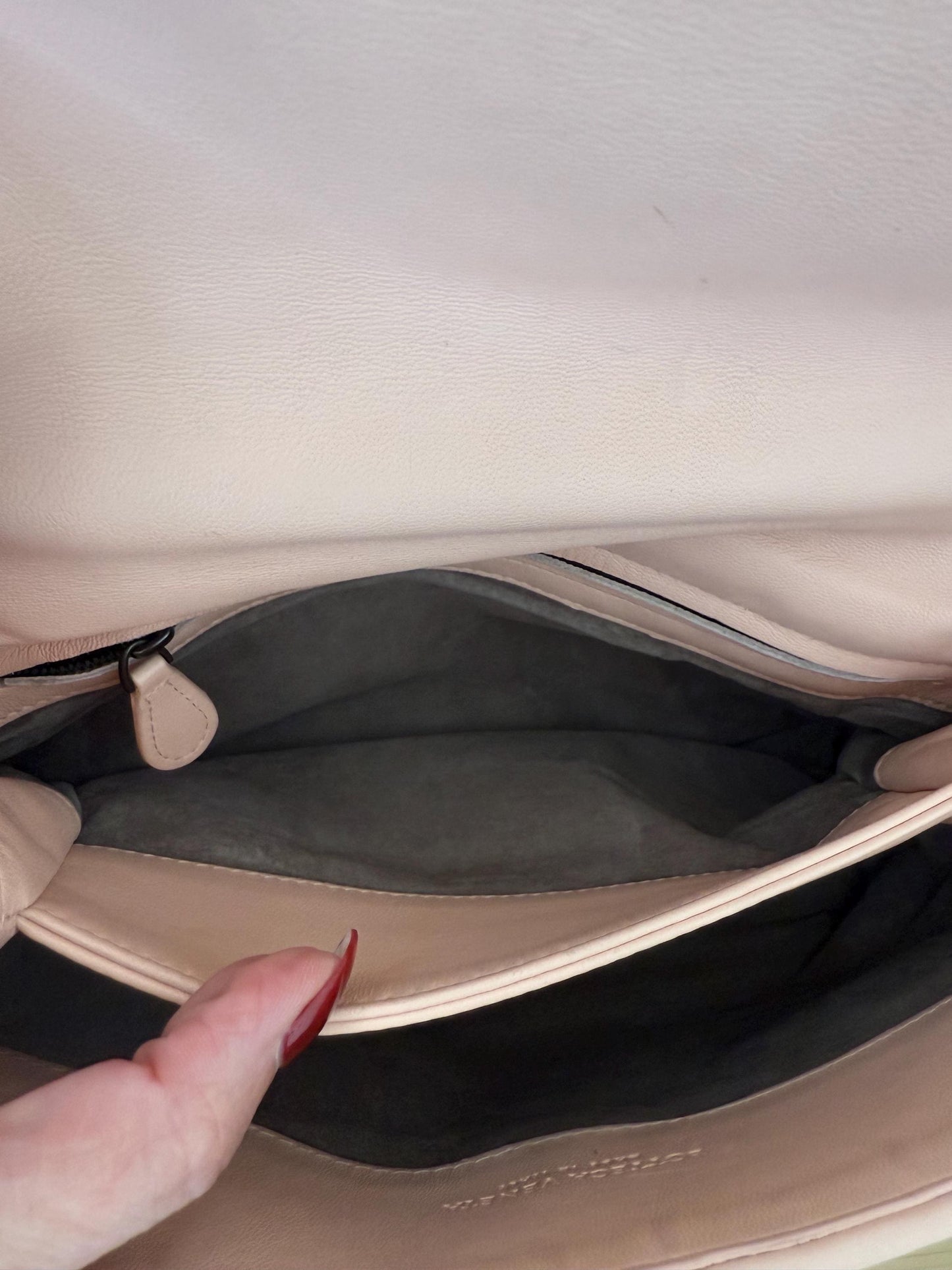 Bottega Veneta Olympia Intrecciato Leather Handbag