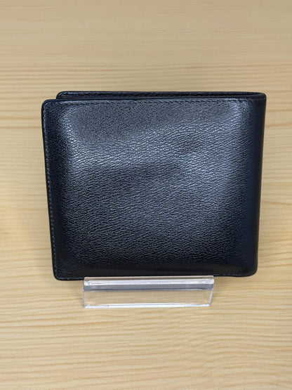 Loewe Mens Black Leather Wallet