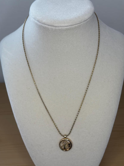 Christian Dior “Dior  Circle Necklace