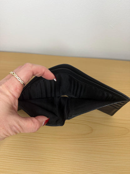 Loewe Mens Black Leather Wallet