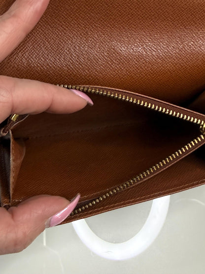 Louis Vuitton Vintage Porte Monnaie Compact Monogram Wallet