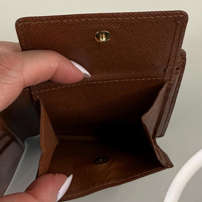 Louis Vuitton Monogram Mens Bi-fold Marco Wallet
