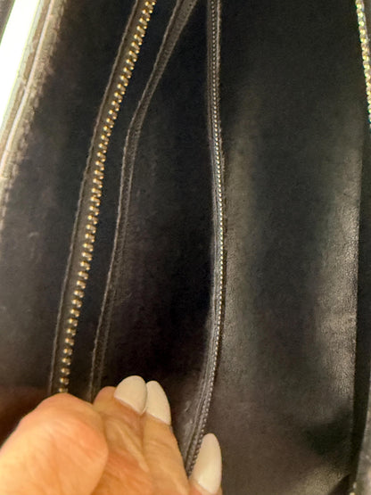 Chanel Vintage Timeless Medallion Black Lambskin Tote