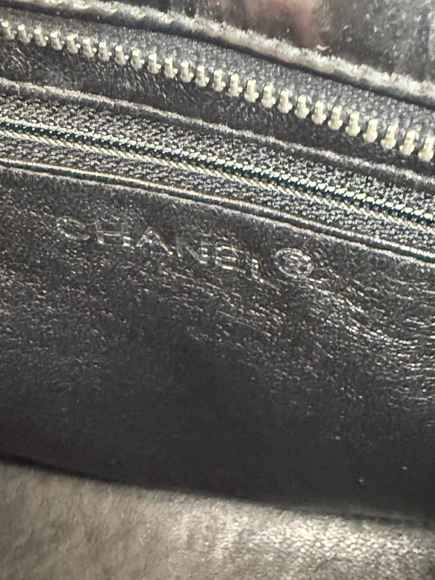 Chanel Black Patent Diamond Quilt Mini Tote Bag